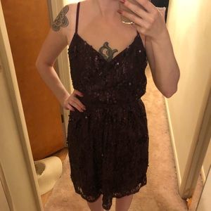 Express sparkly dress size small